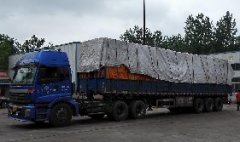 發往安徽亳州建筑模板經銷商已裝車待發