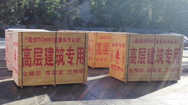 高層建筑專用模板,發往安徽工地現場